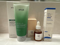 Glassglow Simple Routine Bundle with Anua cleanser, Beauty of Joseon serum, and Round Lab sunscreen